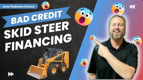 how to buy a skid steer with bad credit|skid steer payments.